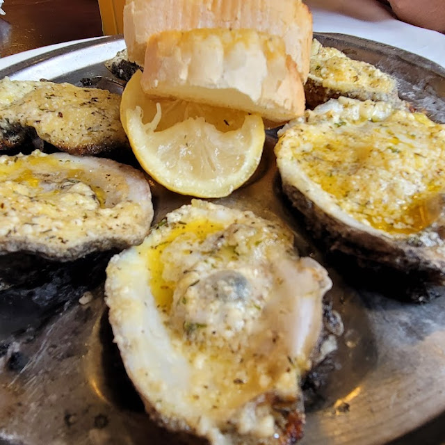 Chargrilled Oysters on the Half Shell