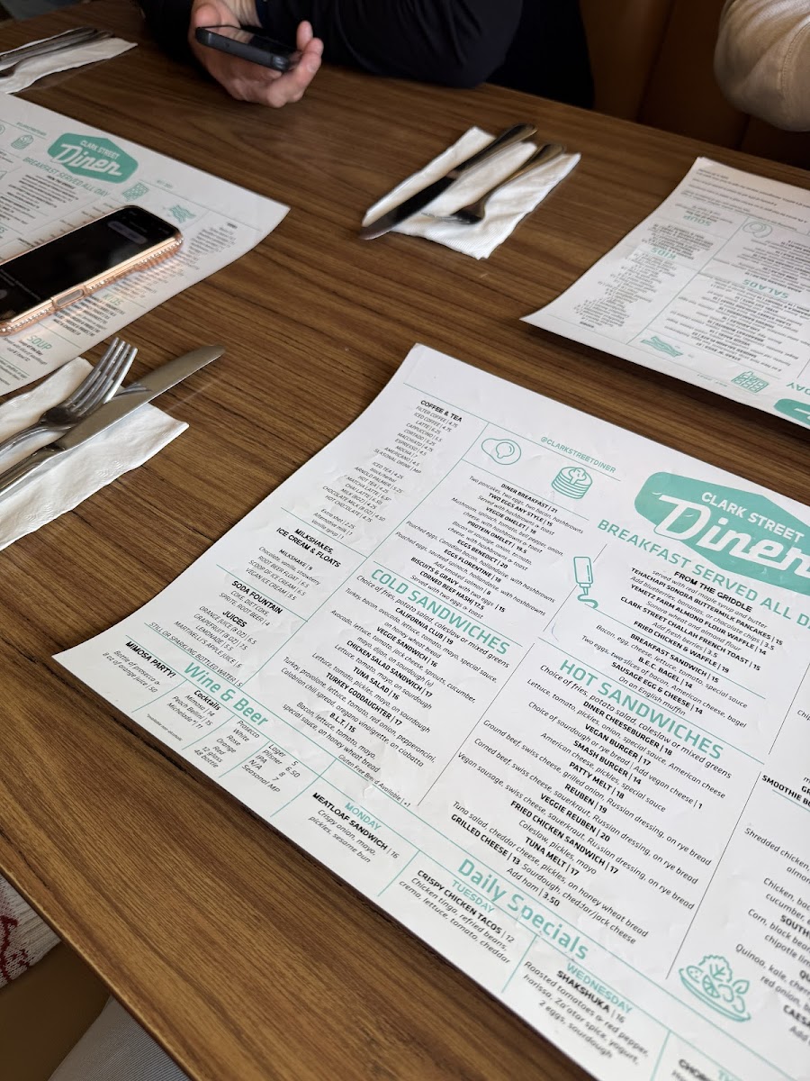 Clark Street Diner Photo Menu 10