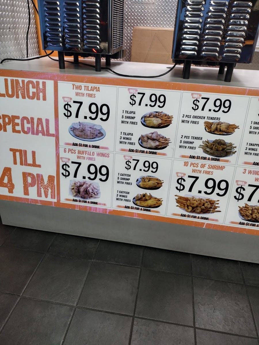 Snappers Fish And Chicken Photo Menu 6