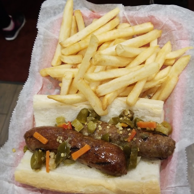 Italian Sausage Fries & Pop