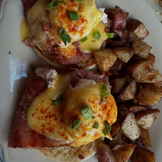 Salmon Eggs Benedict