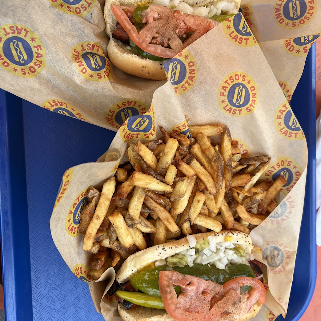 Charred Hot Dog Chicago Dog