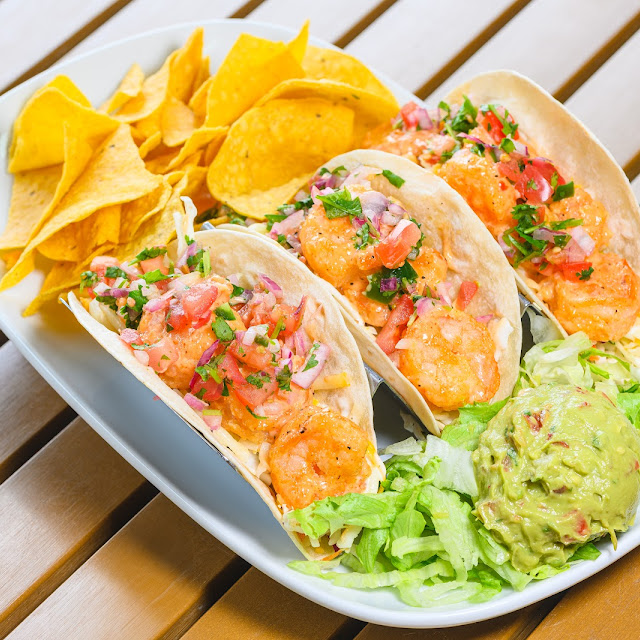 Firecracker Shrimp Tacos Takeout