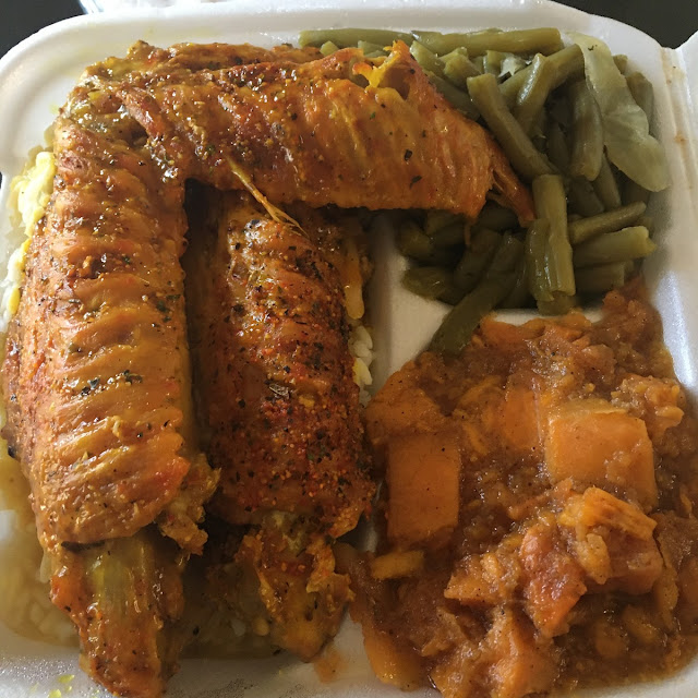 1 Turkey Wing Rice Only