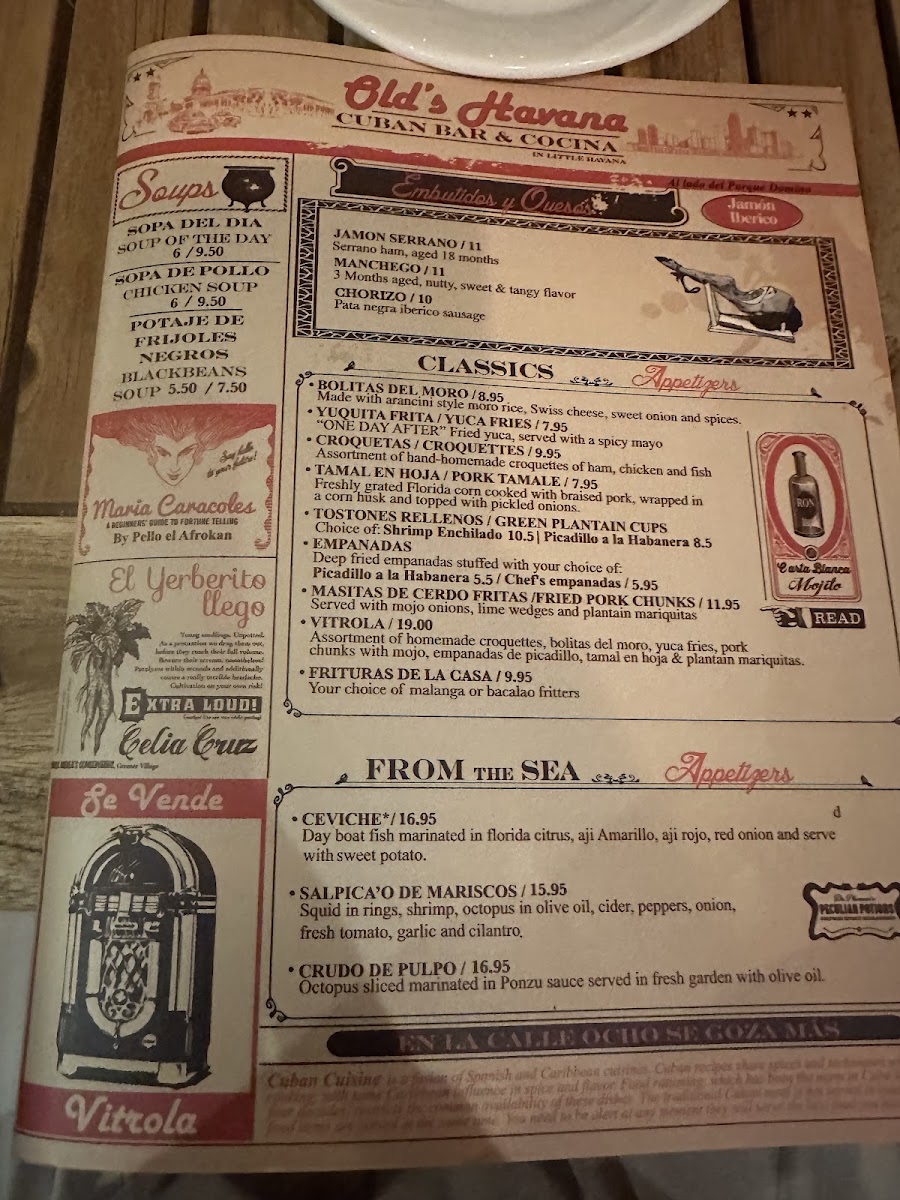 Old's Havana Cuban Bar & Cocina Photo Menu 7