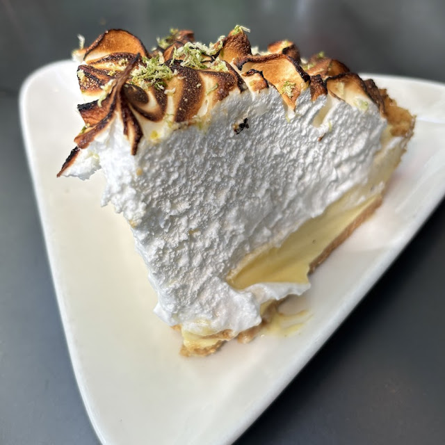 Toasted Meringue Key Lime Pie