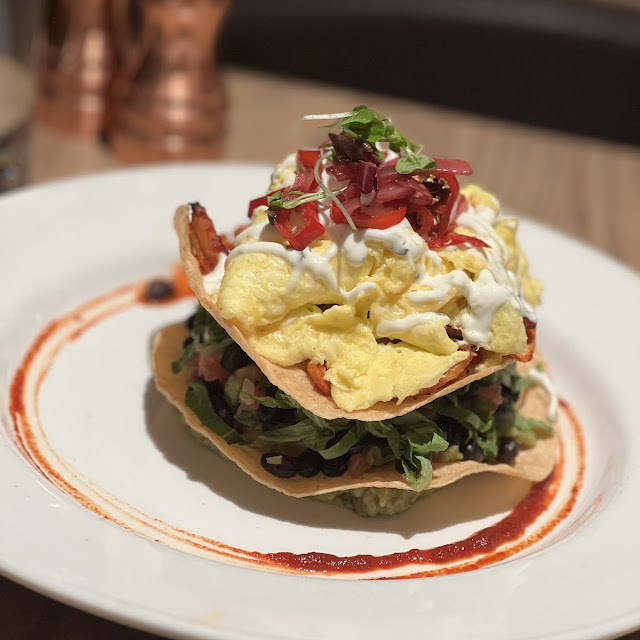 Sweet Corn Cake Eggs Benedict