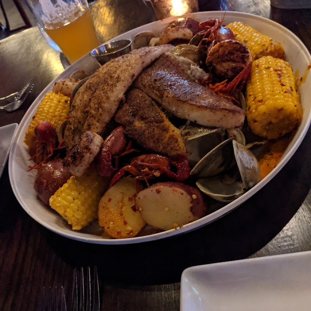 Seafood Boil with Lobster