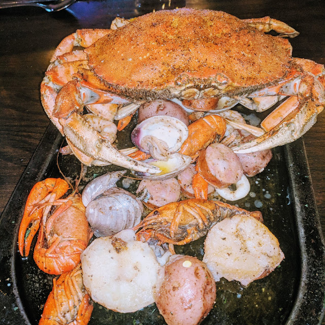 Seafood Boil with Dungeness Crab