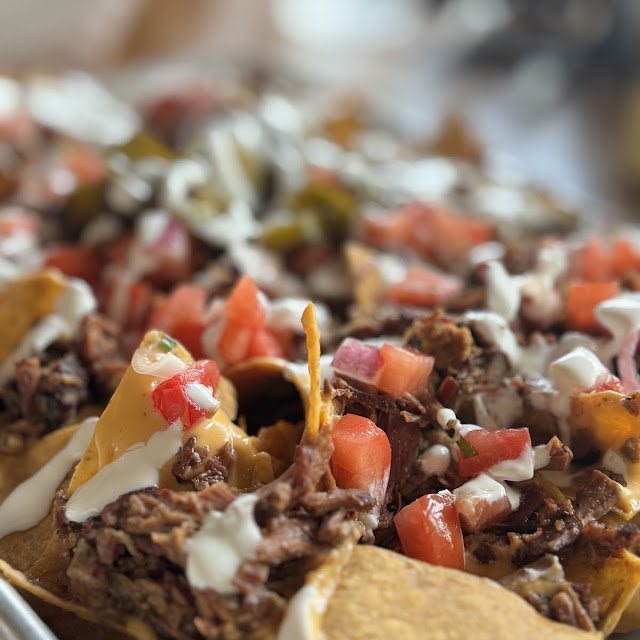 Loaded Nachos with Brisket