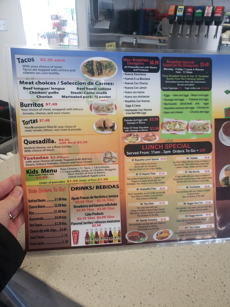 Tacos El Cunado Photo Menu 5