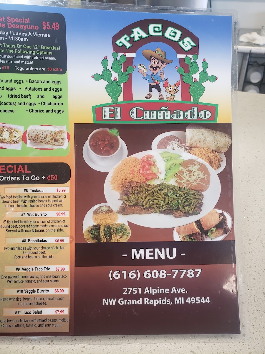 Tacos El Cunado Photo Menu 7