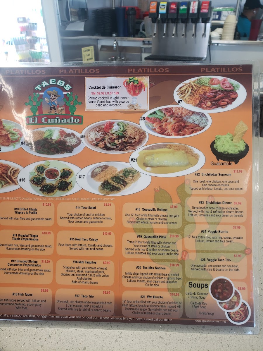 Tacos El Cunado Photo Menu 9