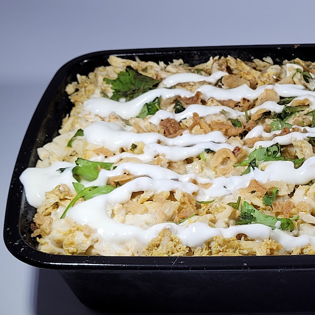 Chicken Shawarma over Rice Tray