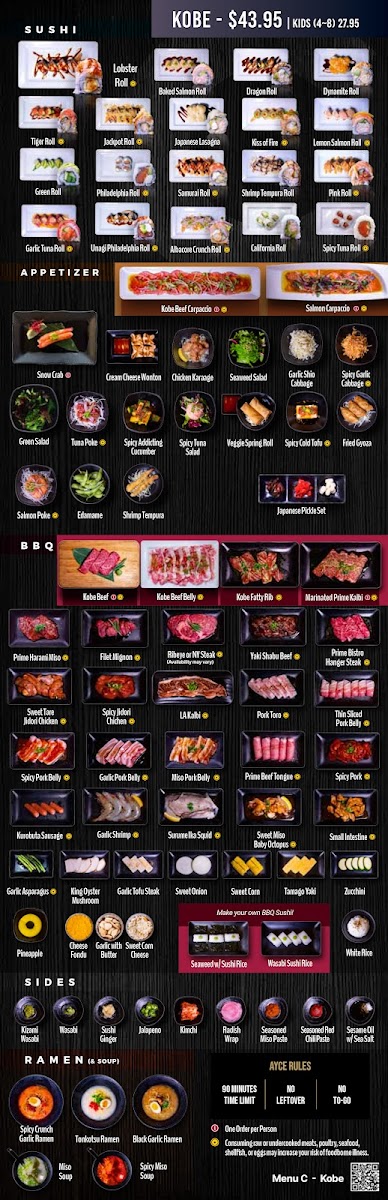 888 JAPANESE BBQ Photo Menu 2