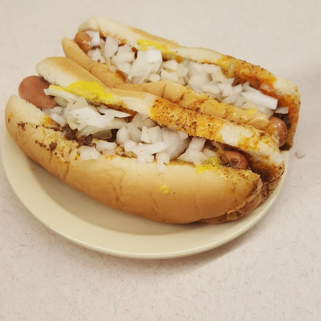 Coney Island Hot Dog with Everything
