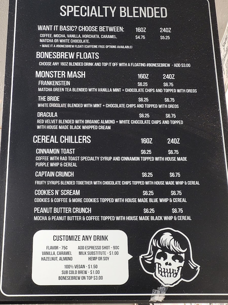 Rad Coffee - Upland Photo Menu 7