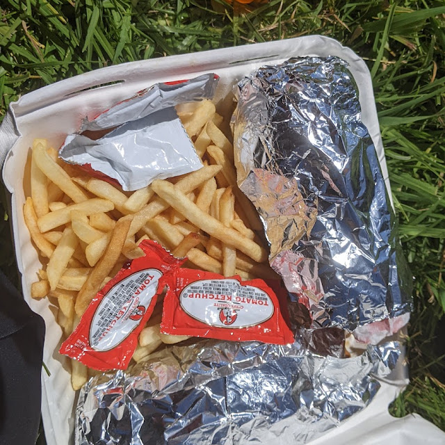 Chicken Sandwich with French Fries