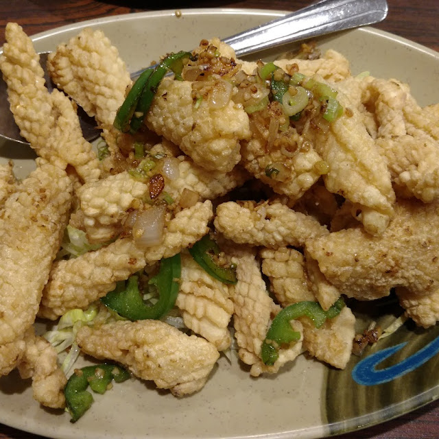 Salt and Pepper Fried Squid