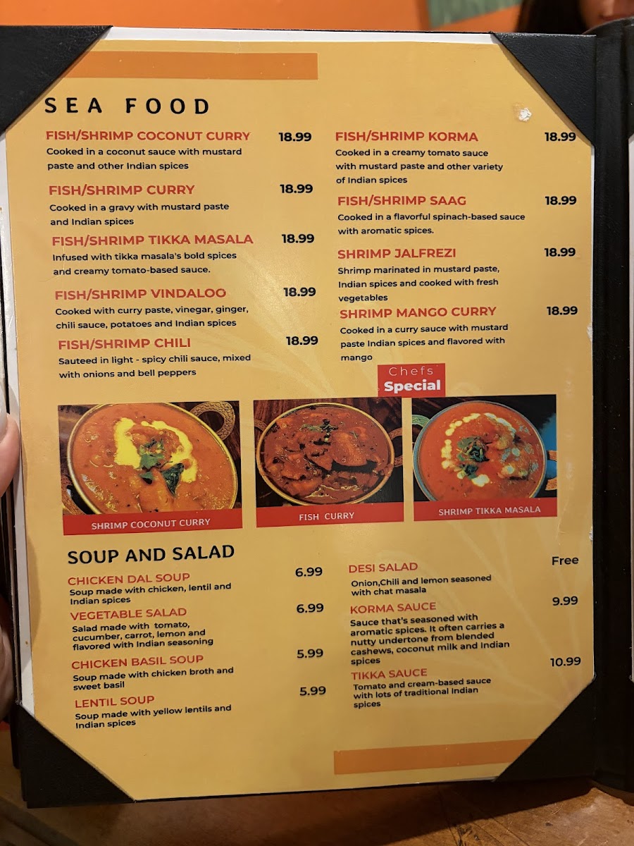 Marigold Fine Indian Cuisine Photo Menu 10