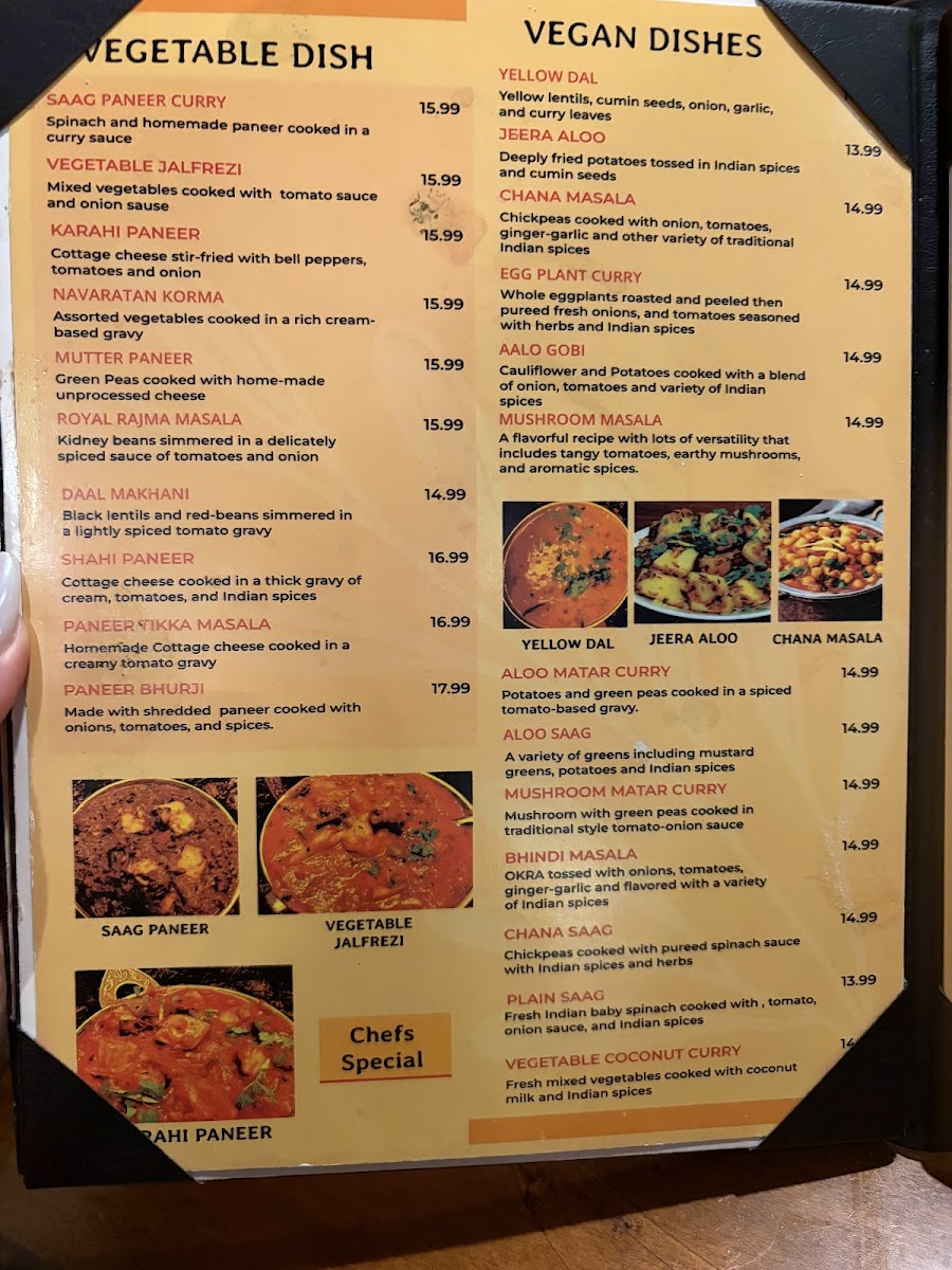 Marigold Fine Indian Cuisine Photo Menu 7
