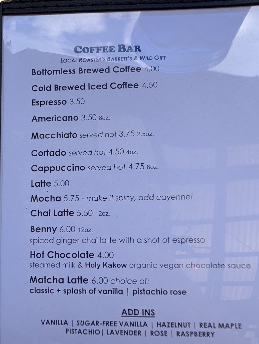 Bouldin Creek Cafe Photo Menu 7
