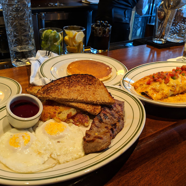 Prime Strip Steak & Eggs