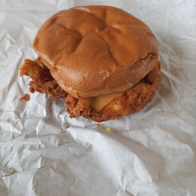 Mild Chicken Sandwich and Fries