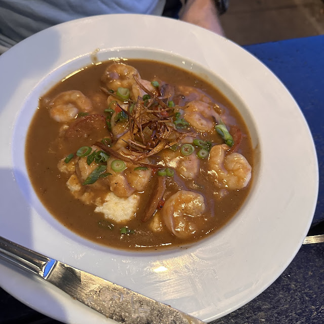 Large Shrimp and Grits