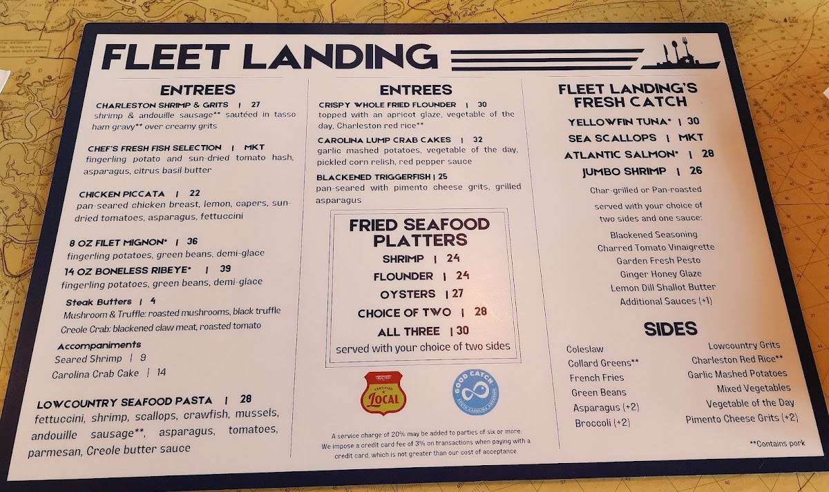 Fleet Landing Restaurant & Bar Photo Menu 8