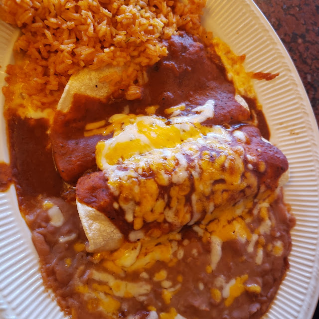 Dry Chicken Enchiladas That Were Lacking Taste