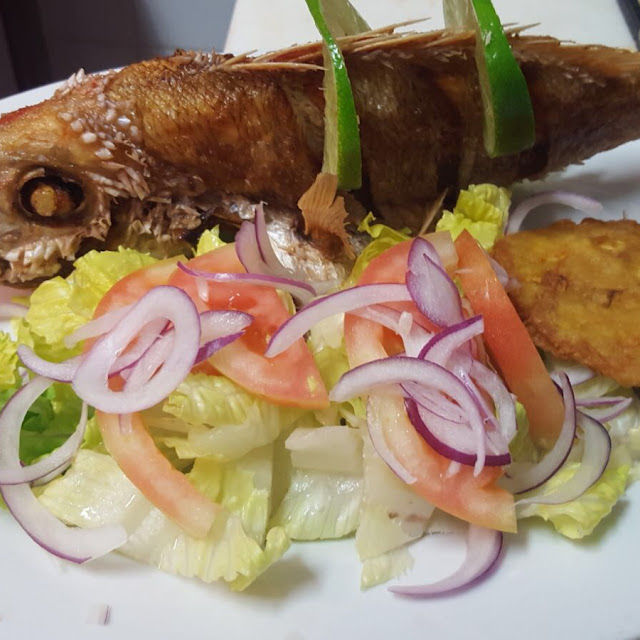 Ceviche De Pescado Frito