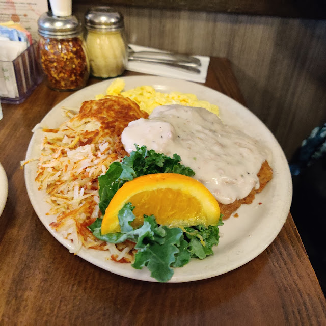 Chicken Fried Steak & Eggs
