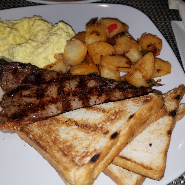 Steak and Eggs with Home Fries