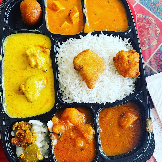 Aloo Gobi Paneer Rice