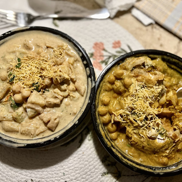 Samosa Chaat & Papdi Chaat