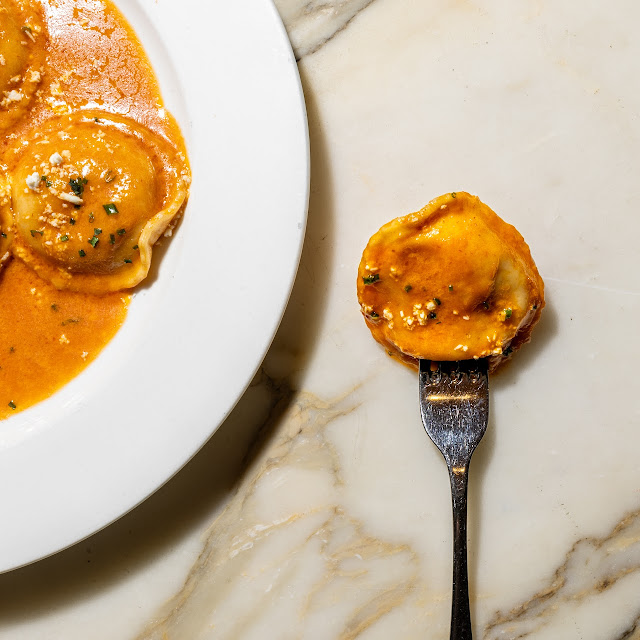 Lunch Lobster Ravioli