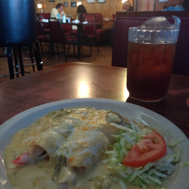 Green Crab Enchiladas