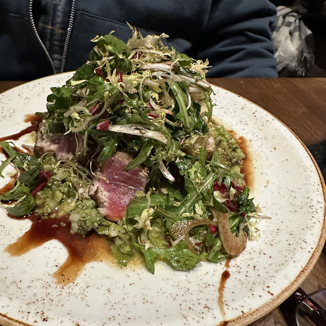 Fennel & Black Pepper Crusted Tuna