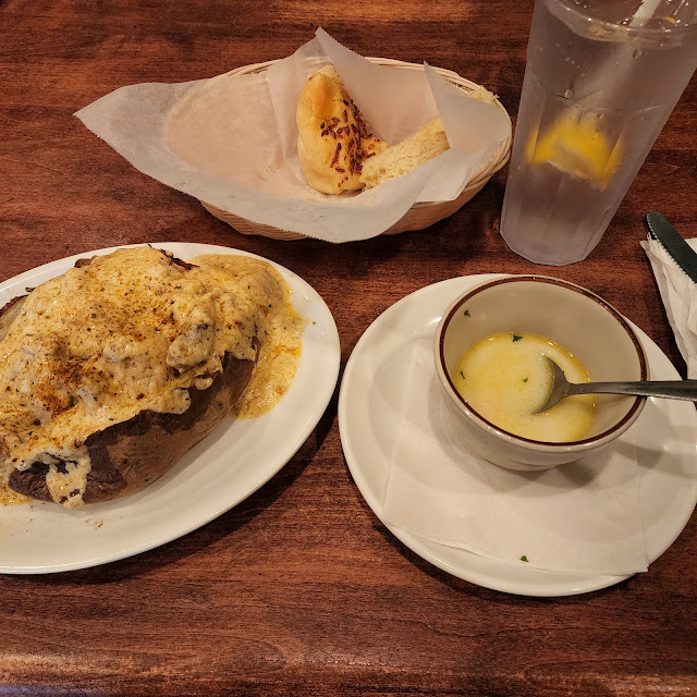 Blackened Chicken Stuffed Potato
