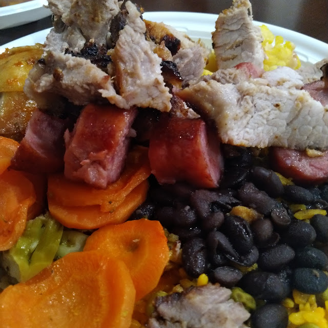 Buffet and Steak and Meat Bar Plate