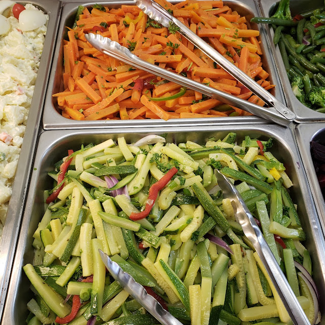 All You Can Eat Food Buffer and Salad Bar