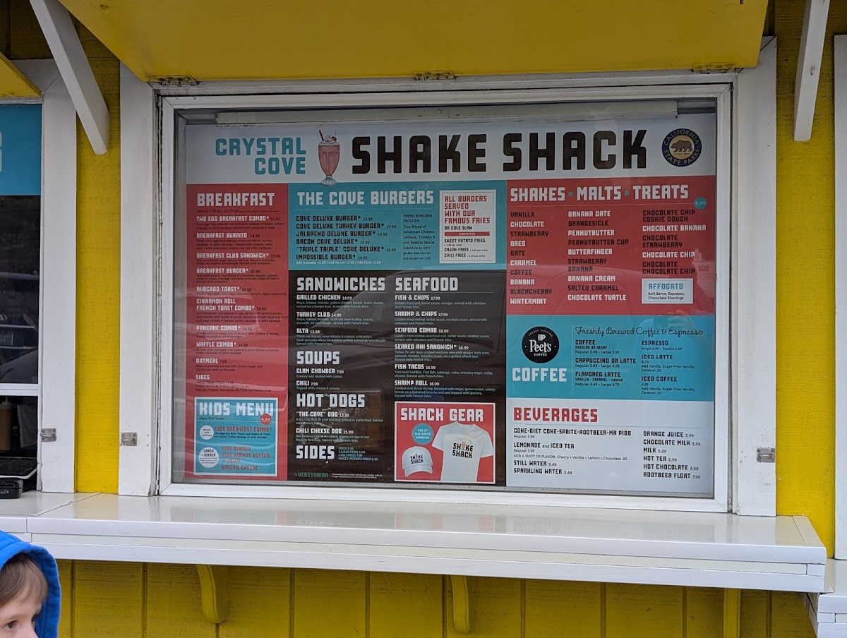 Crystal Cove Shake Shack Photo Menu 8