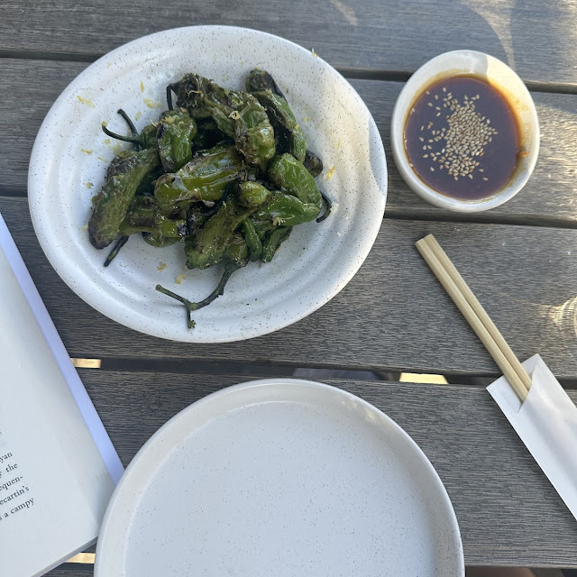Shishito Peppers Smoked Honey Miso