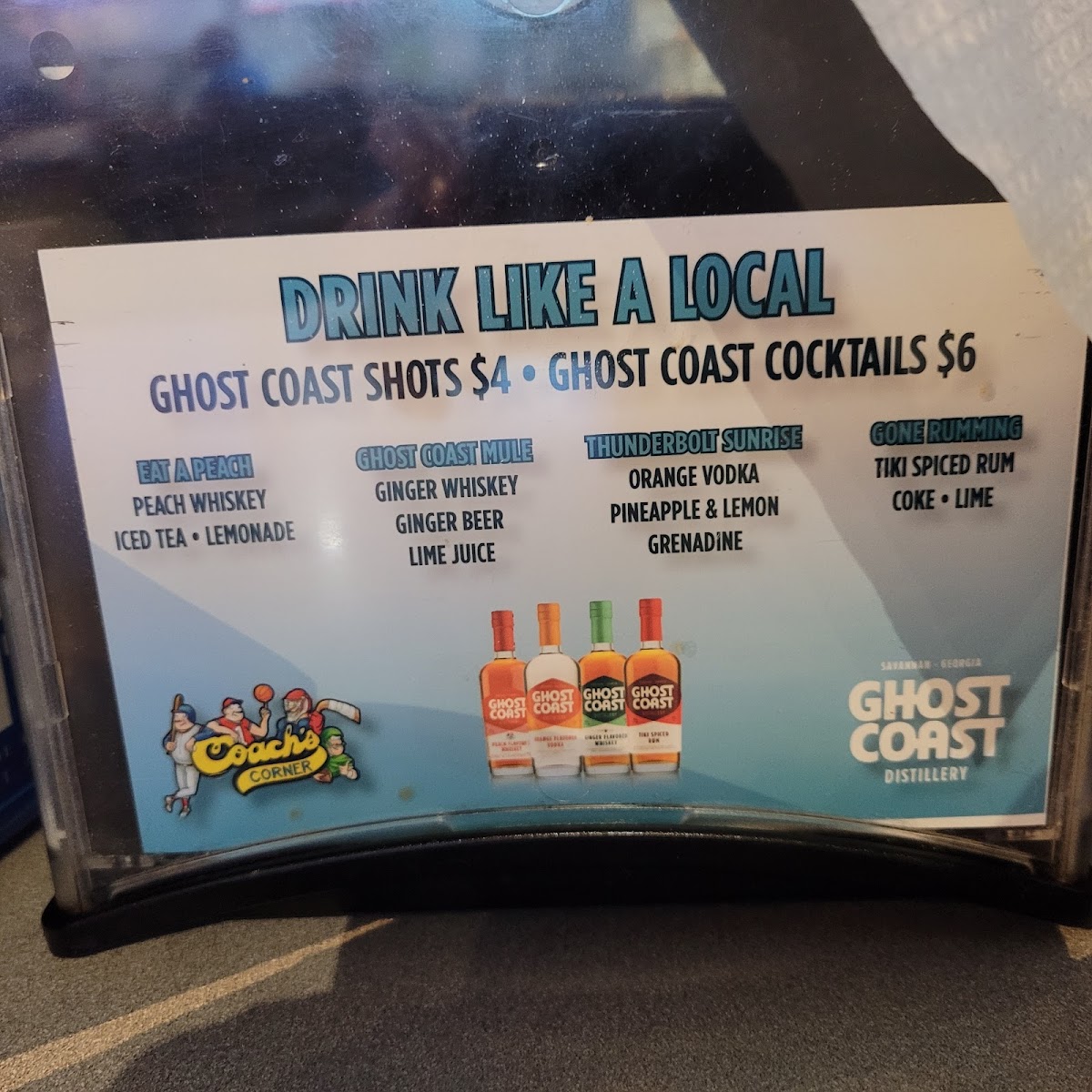 Coach's Corner Photo Menu 6