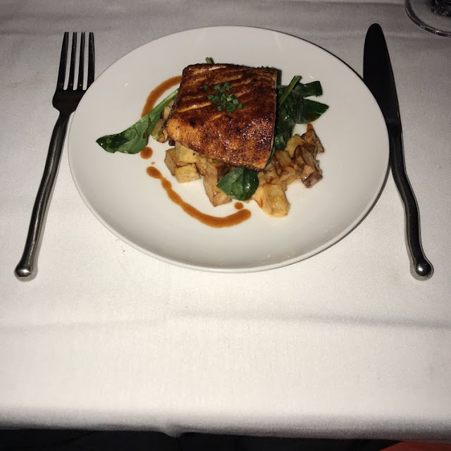 Brown Sugar Salmon with Potatoes