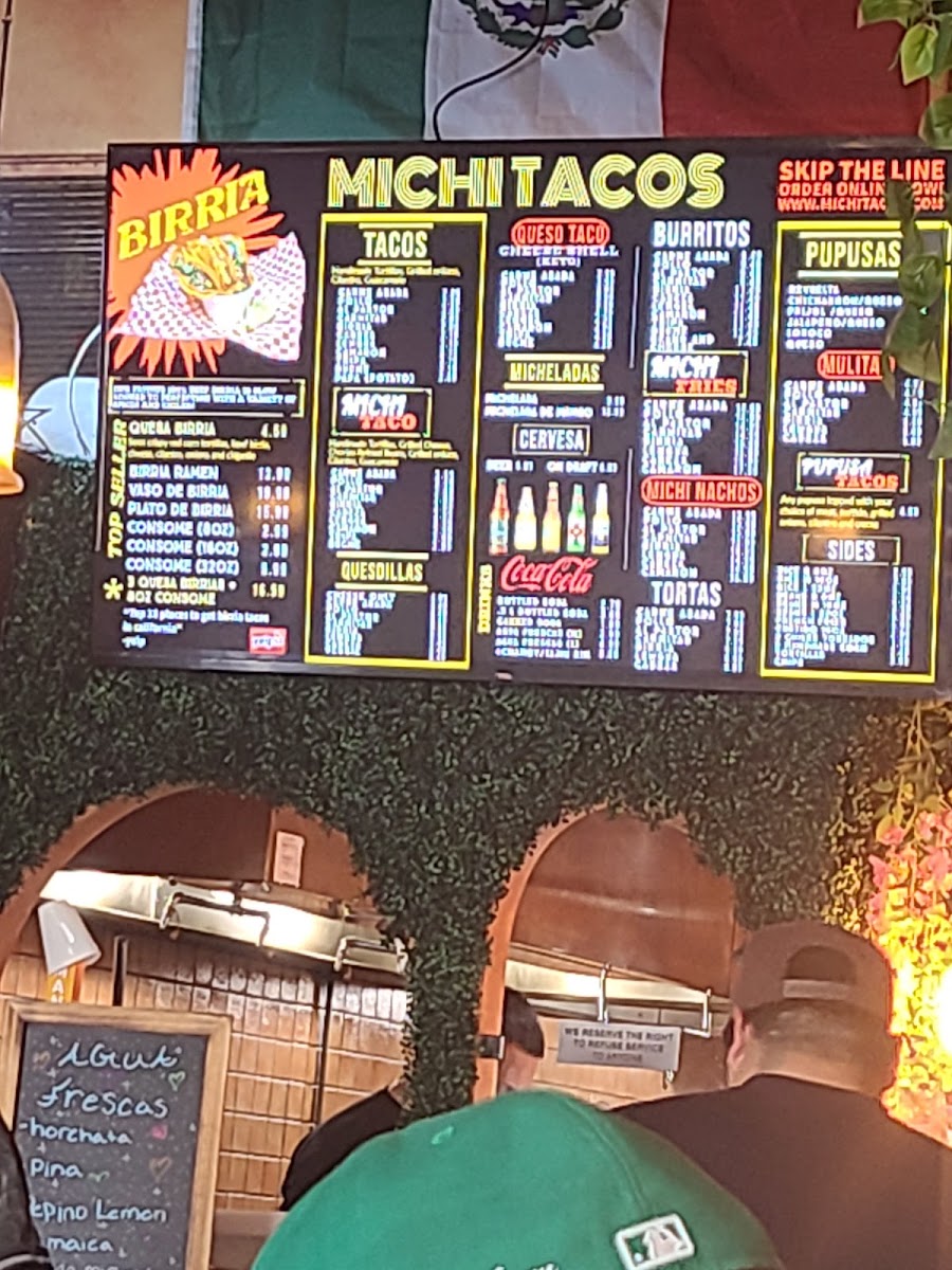 Michi Tacos Photo Menu 8