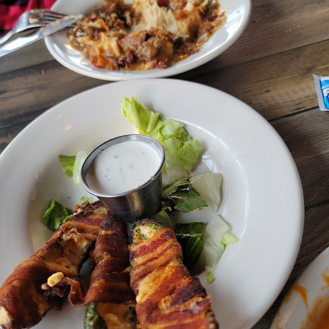 Bacon Wrapped Poppers