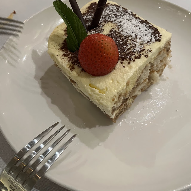 Tiramisu with Strawberry and Mint