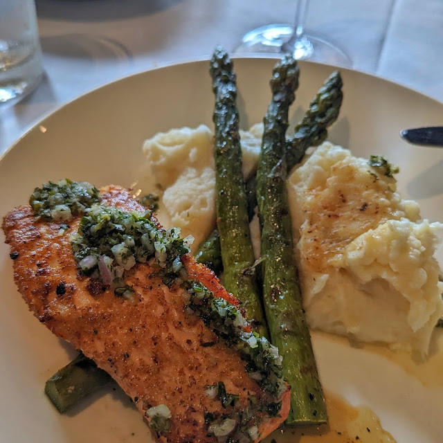 Scottish Salmon Oreganata